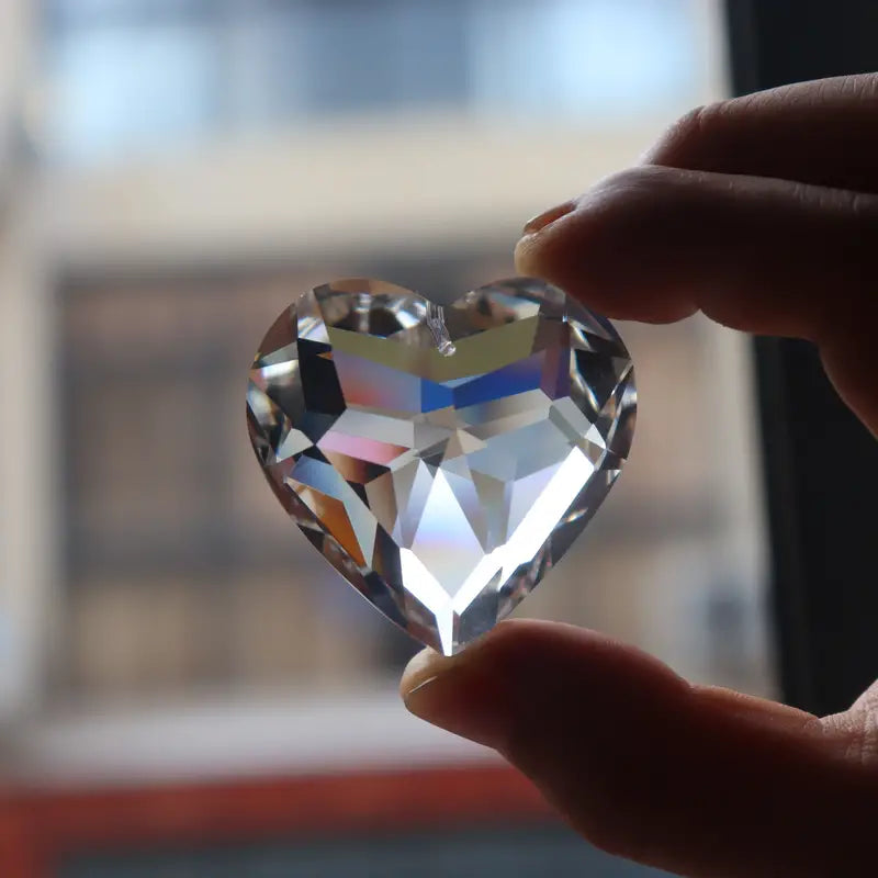 45 mm Heart Crystal Suncatcher