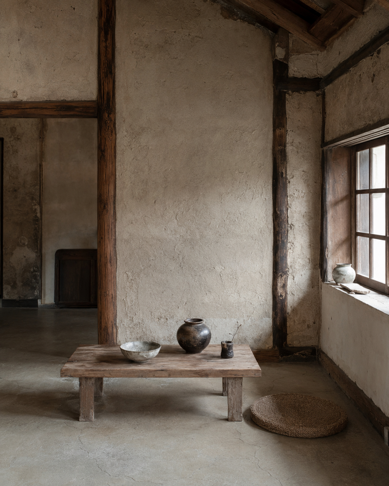 A quiet, textural interior saved by the Home Style Revival community